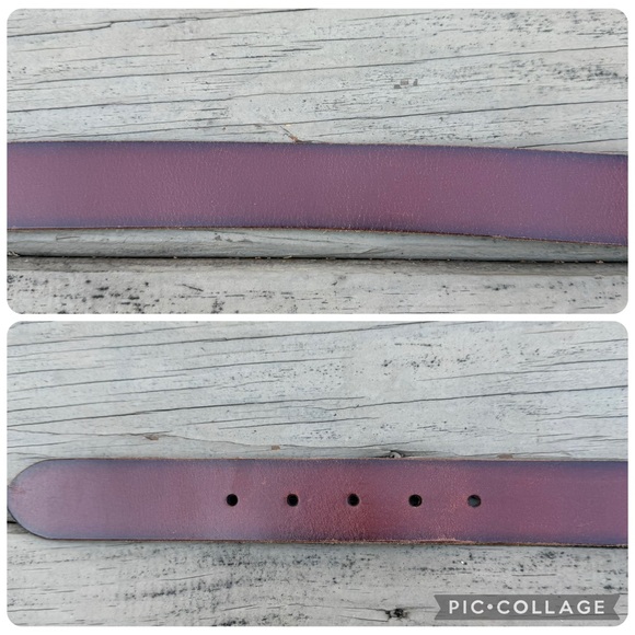 Frye brown leather belt main image 4